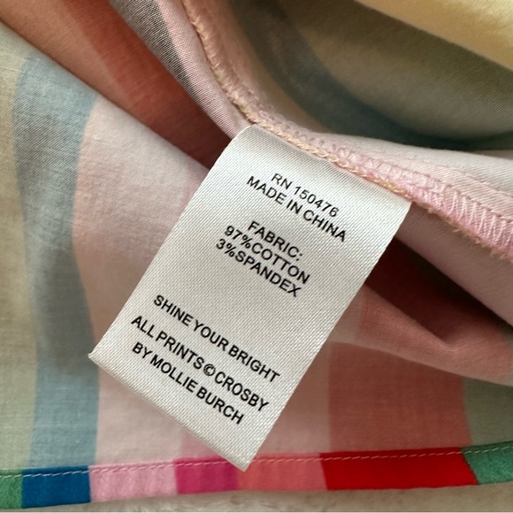 CROSBY by Mollie Burch | Campbell Top - Boardwalk Stripe - Size M - EUC - Picture 7 of 8